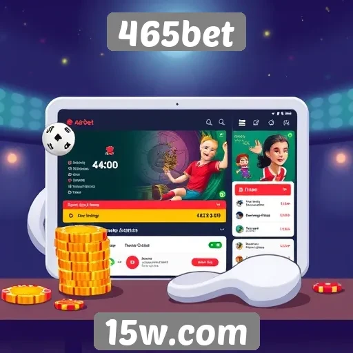 Interface amigável e experiência do usuário na 465bet